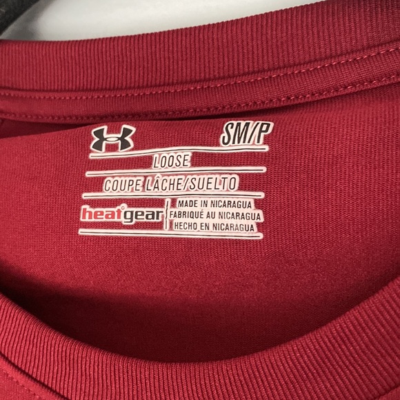 Under Armour Dry Fit Temple University Collegiate Tee Size S/M - Picture 4 of 6